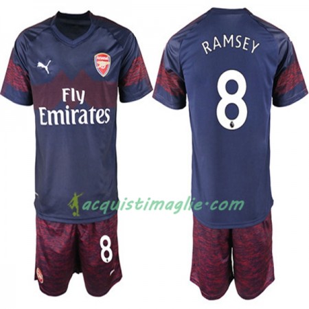 Divisa di Calcio Arsenal Aaron Ramsey 8 Bambino Trasferta 2018/2019